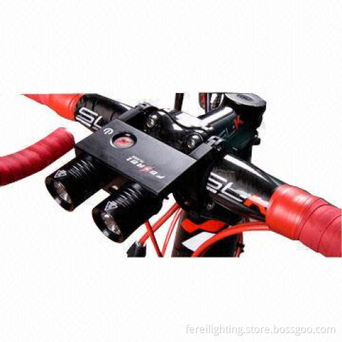 High Lumen LED Bike Headlight with Quick Release Holder, for Night Riding